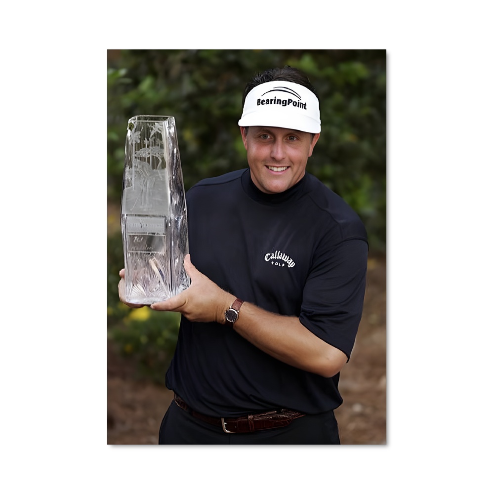 Poster Phil mickelson trophée – affiche Golf